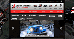 Desktop Screenshot of cdapowersports.com